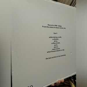 🌈SOLD! NWOT BTS RM Indigo Vinyl